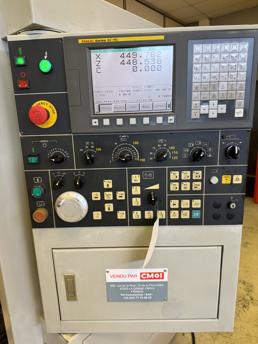 tour 3 axes Hardinge 250